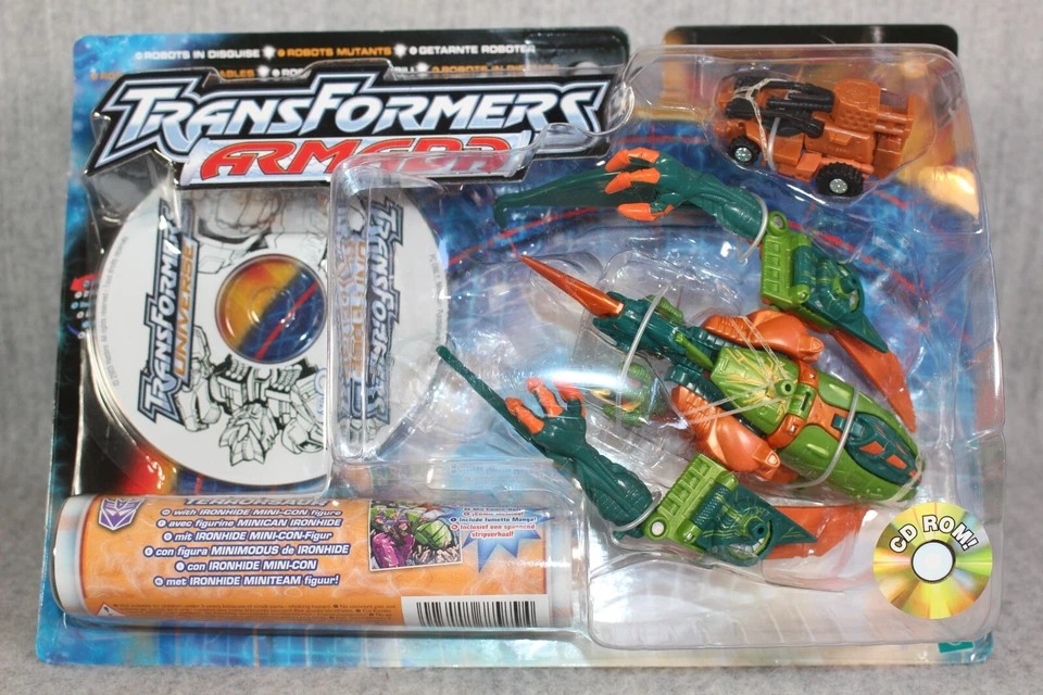 TRANSFORMERS Armada Terrorsaur Hasbro 2003 Ironside Mini-Con New Sealed Figure - Bild 3 von 4