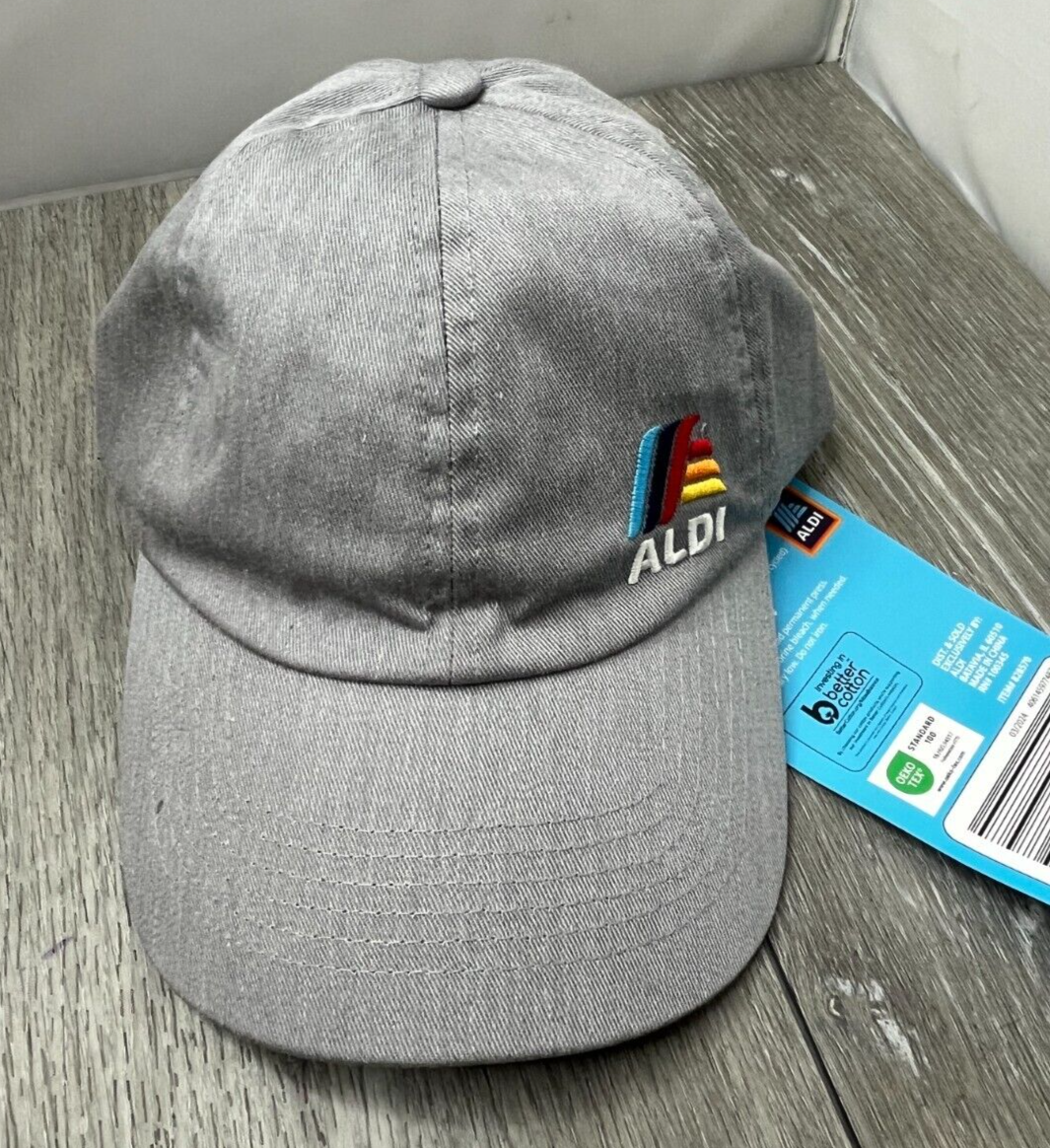 ALDI GEAR Baseball Cap Collection March 2024, Gray One Size | eBay