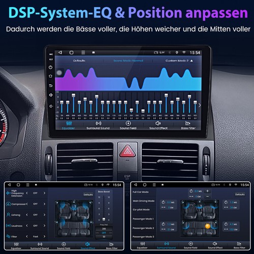 Carplay Für Benz C Class W204 S204 9"Android12 Autoradio GPS NAVI WiFi SWC 2+64G - Bild 10 von 11