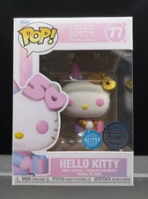 IN HAND Funko Pop Hello Kitty 50th Anniversary Glitter Shop Exclusive #77