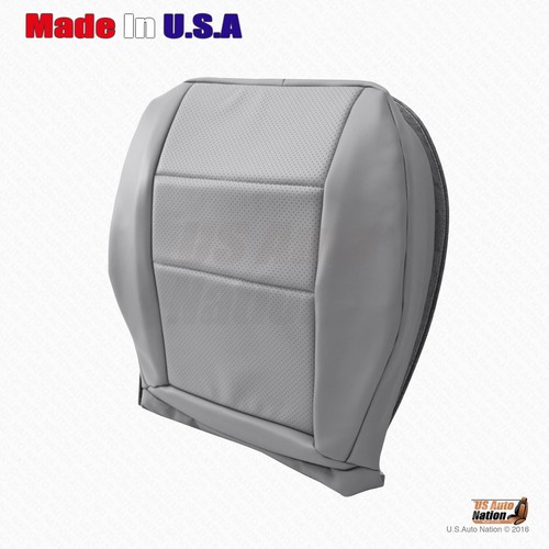 Fits 2008 2009 Mercedes Benz C250 C300 C350 Driver Bottom Vinyl Seat Cover Gray - Picture 3 of 11