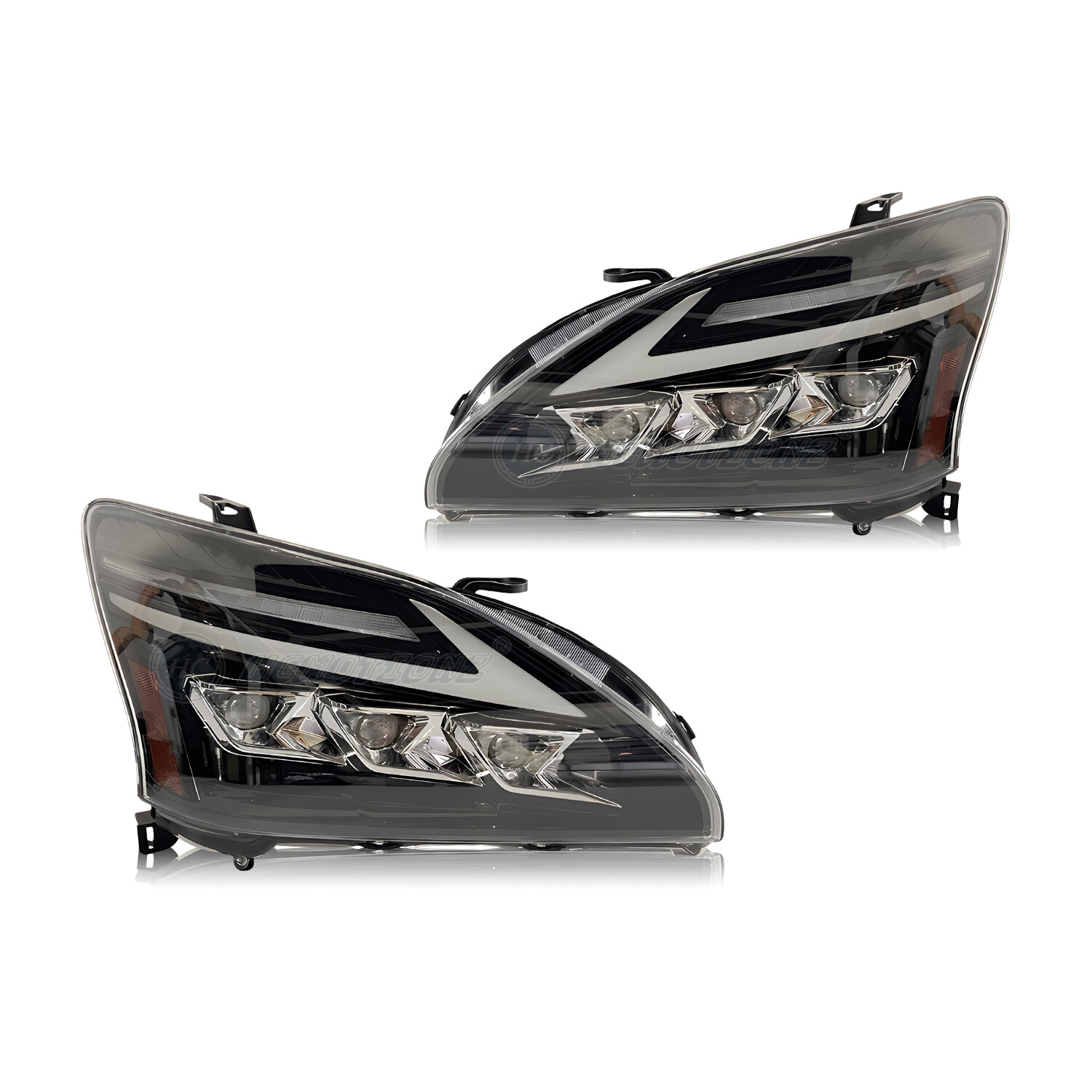 HCmotion LED Front Lamp For Lexus RX330 RX350 400H 2003-2009 Animation Headlight