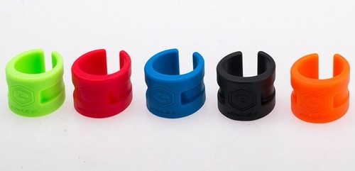 4x Bicycle Bike Frame Chain stay Protector Chain Guard Bash Guards Rubber ring - Picture 9 of 18
