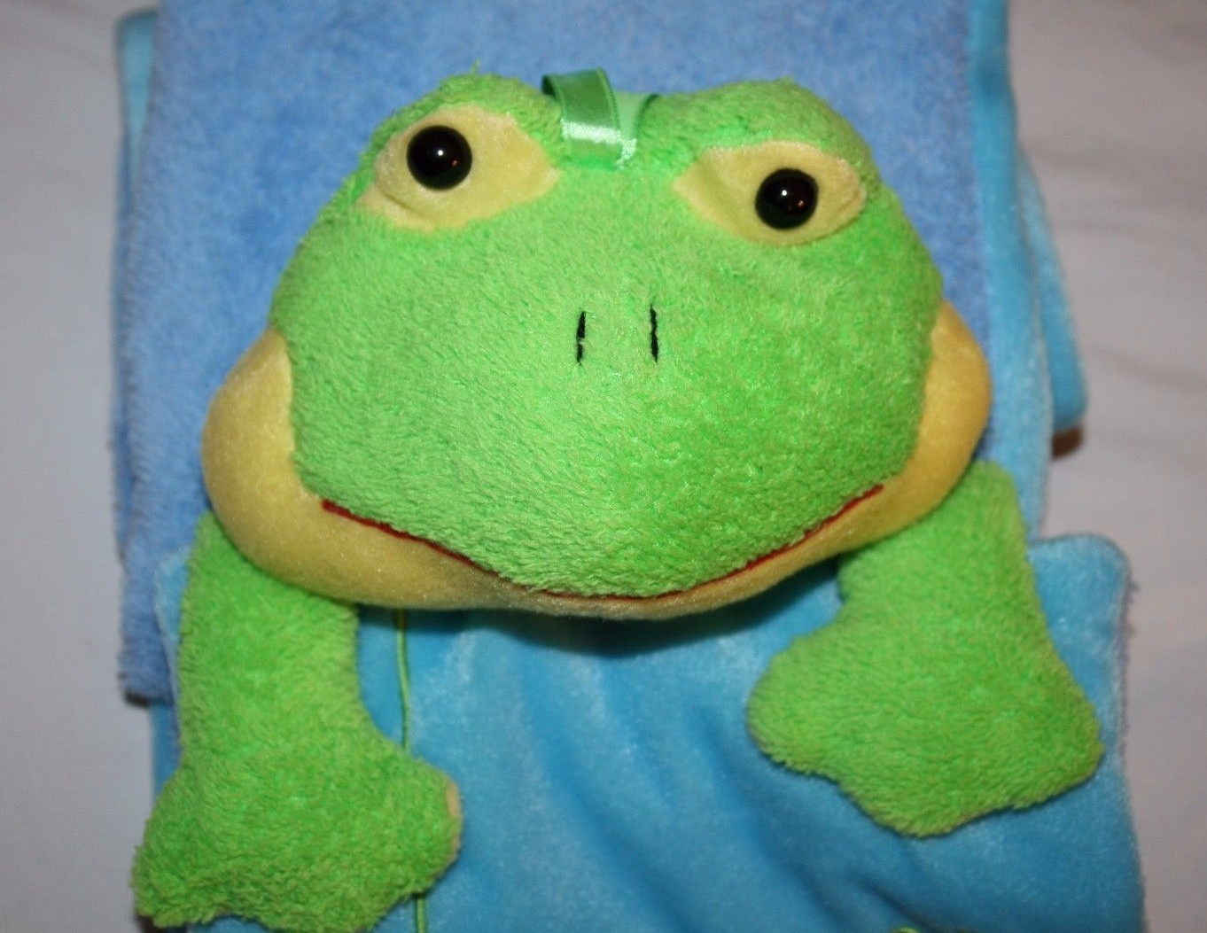 Goffa Frog 5 Feet Tall Childs Growth Chart Plush Soft Wall Hanging Baby Nursery