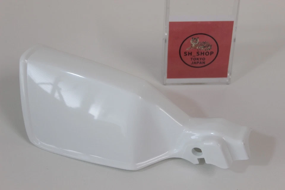 Juego de protectores de cepillo de mano blanco L/R Fit SUZUKI DR650SE DRZ400S DR350SE Foto 4 de 4