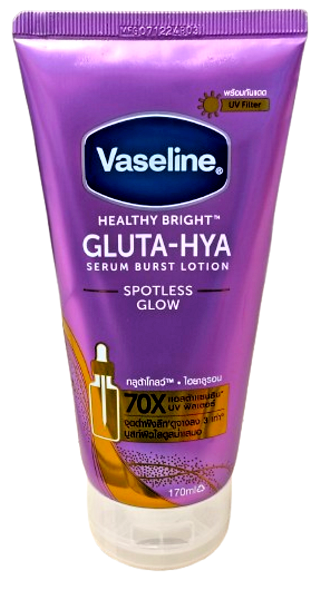 Vaseline Gluta-Hya Serum Burst Lotion Spotless Glow 170 ml UV