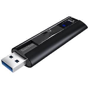 Dysk flash Sandisk Extreme Pro USB 256GB USB Type-A 3.2 Gen 1 Czarny - Zdjęcie 1 z 3