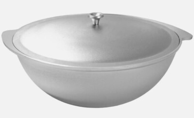 8 L Kukmara Aluminum Kazan for Pilaf Uzbek Tatar Dish Lagman Kazan Pilaf
