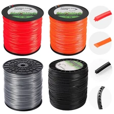 All Shapes 5LB String Trimmer Line Spool .095" .105" .118" .130" Fits Echo Stihl