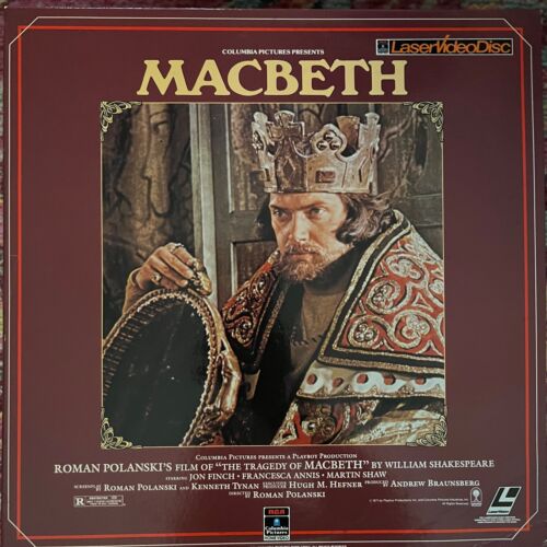 Macbeth  - Laserdisc  buy 6 for Free Shipping - Afbeelding 1 van 1
