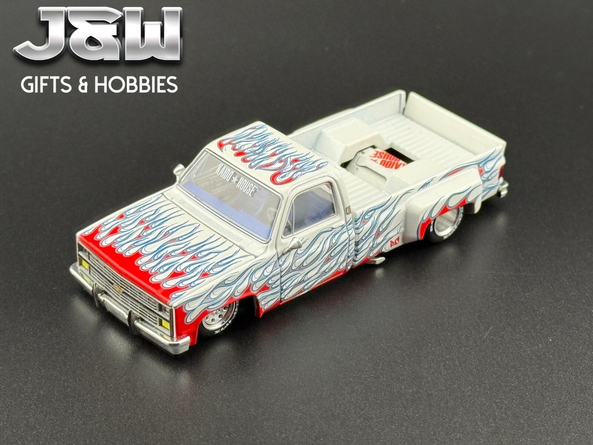 Kaido House x Mini GT Chevy Silverado Dually on Fire V2