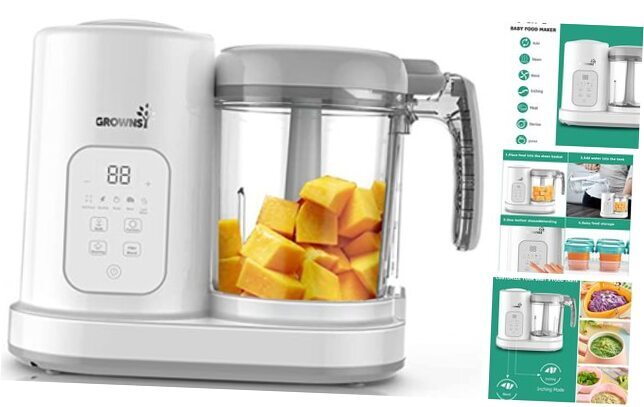 Baby Food Maker | Baby food Processor | All-in-One Puree Blender Steamer 
