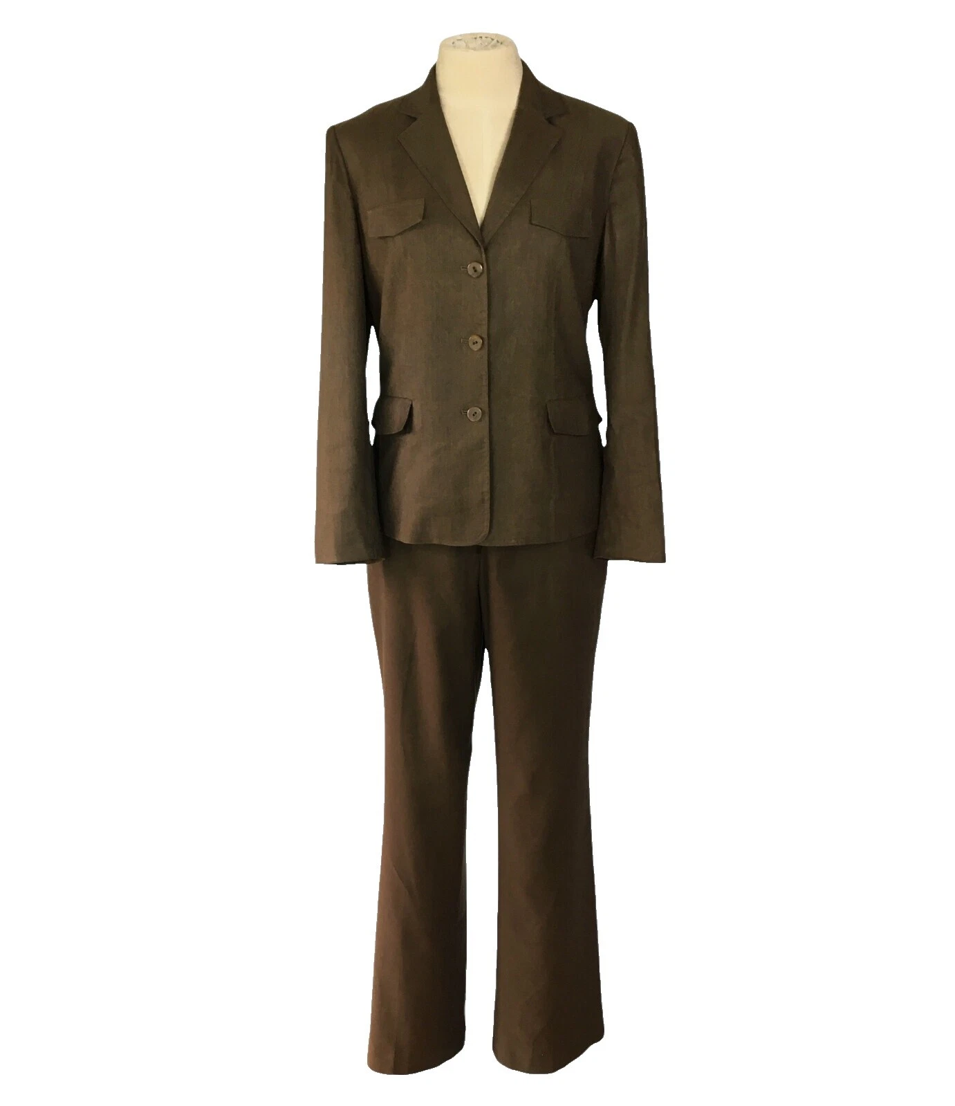 Trajes y Marrón Traje de pantalón Talbots Suit Separates para Mujeres