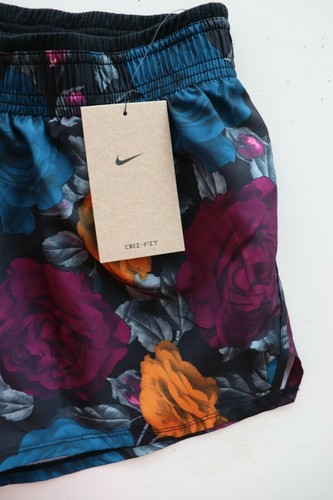 NIKE DRI FIT 10K ICON CLASH FLORAL RUNNING 3" LINED SHORTS DM7395-010 WOMEN S - Picture 7 of 9