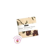 Moda CLOVER BLOSSOM FARM Kansas Troubles MINI CHARM PACK 42- 2 1/2" squares