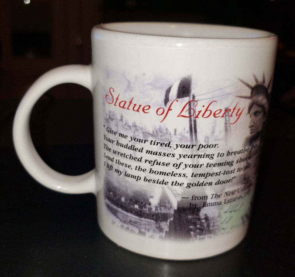 STATUE OF LIBERTY New York Collectors Coffee Mug 281 eBay