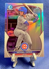 2023 Bowman Chrome Bowman 1st Michael Carico #BDC-170 CUBS