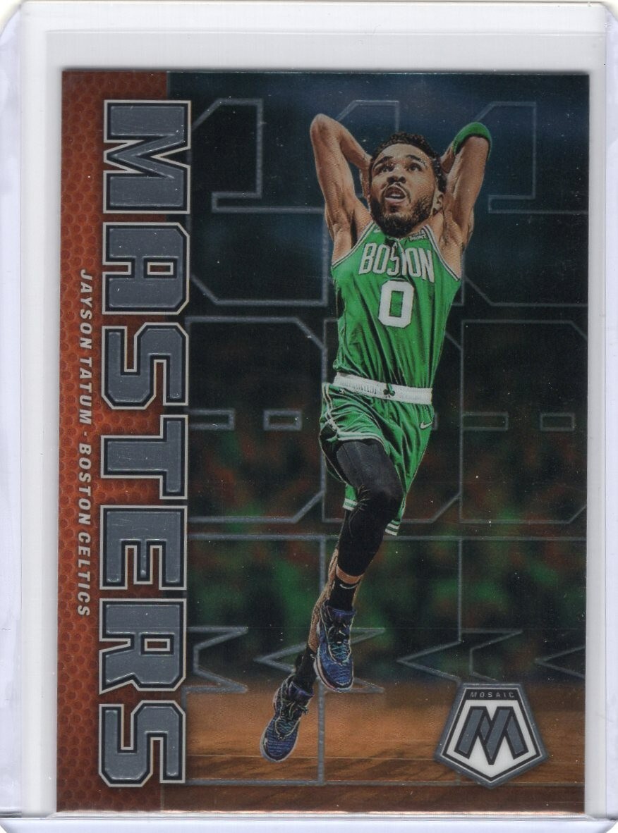 NBAカード Jayson Tatum 42シリアル 2022-23 Panini Mosaic Basketball Jayson Tatum Jam Masters