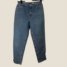 Levis 550 Womens Relaxed Fit High-Rise Tapered Leg Dark Wash Jeans Size 14