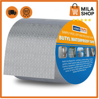Wasserdichtes Butylband Silber 10Cm X 5M Abdichtung Dachleck Reparatur Klebe