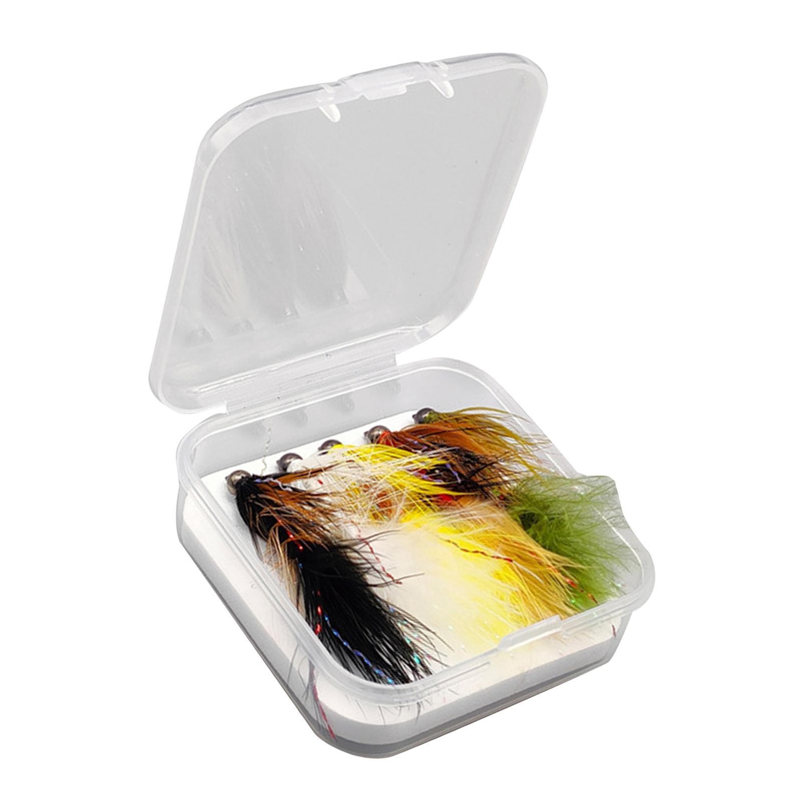 5x Fly Fishing Flies with Hook Size 8 Hook Hand Tied Fly Fishing Accessories - Image 3