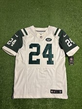 Authentic Darrelle Revis New York Jets Nike Elite Jersey Mens Size: 44