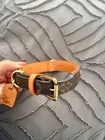 Louis Vuitton Monogram Collier Baxter MM Dog Collar SL0094 D6
