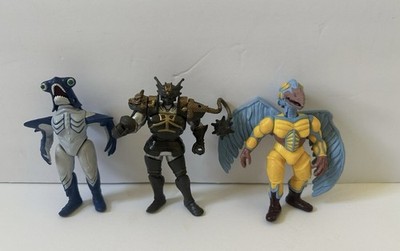 Mighty Morphing Power Rangers Evil Characters 8'' action figures Lot of 3 1993