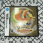 Pokemon HeartGold Version Nintendo DS 2010 Case & Manunal Only No Game !!