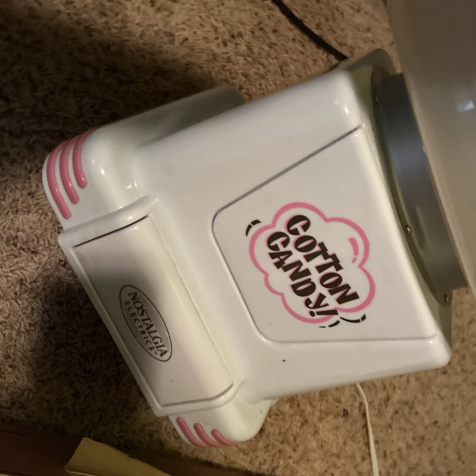 怀旧复古无糖棉糖果机 + 500+ 棉糖果筒 — 第 4/4 张图片