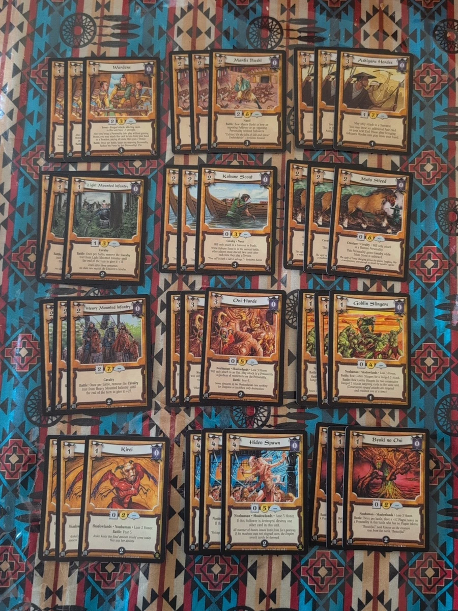 Legend of the Five Rings AEG Individual Collectible Card Game