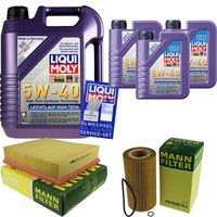 Inspektionskit Filter Liqui Moly ÖL 8L 5W-40 FüR BMW 7Er E38 740I Il 735I