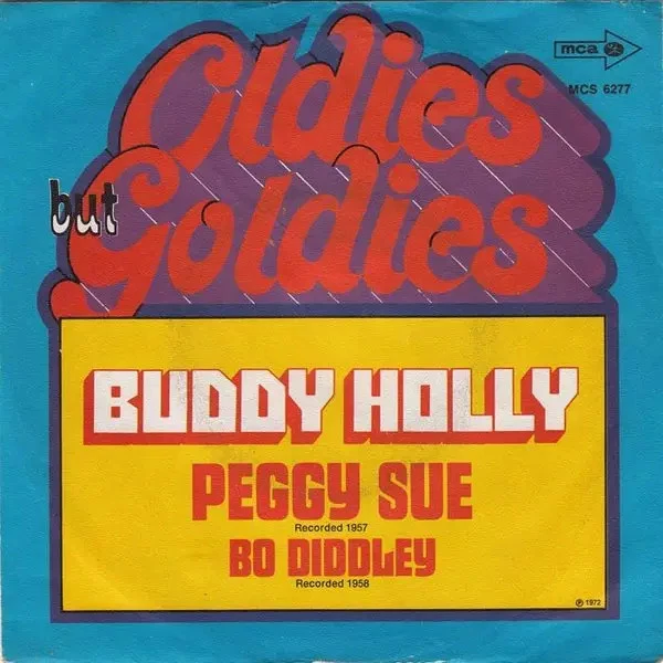 Buddy Holly « Peggy Sue / Bo Diddley » Single 7" Vinyle NEAR MINT MCA Records - Photo 1/1