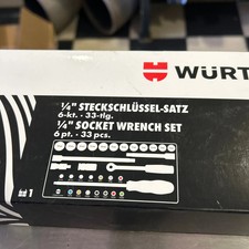 Wurth 1/4 Soket Set