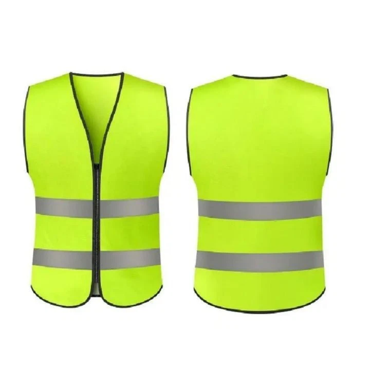 Super Duty Mesh High Visibility Safety Vest for Operations Black, Yellow, Orange - product detail image 4