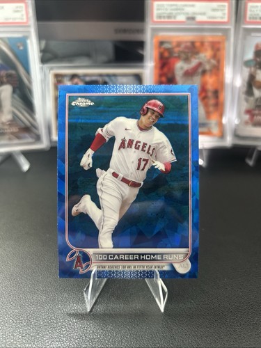 Topps Chrome Update Sapphire 2022 Shohei Ohtani Angels 100 HR #US92