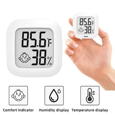 Innenthermometer LCD Digital Gauge Sensor Luftfeuchtigkeit
