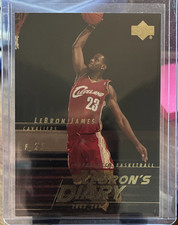 2003-04 Upper Deck LeBron's Diary LeBron James LJ15 Cleveland Cavaliers Insert
