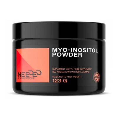 NEEDED Myo-Inositol Pulver 123g   2000mg   Reines Inositol