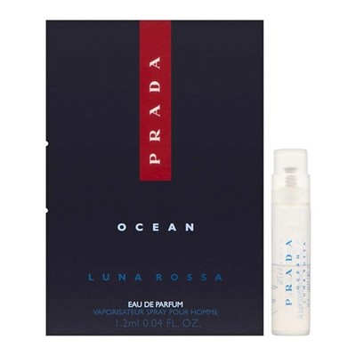 Prada Luna Rossa OCEAN Eau De Parfum Spray Size Vial 1.2 ml