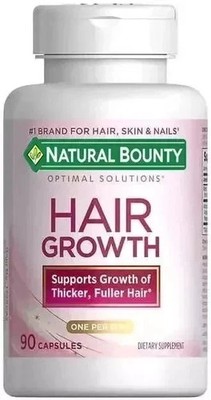 Nature s Bounty Hair Growth Vitamins 10,000 mcg Biotin + Complex 90 Ct Exp 03/27