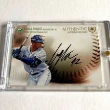 [OBO/MSG]  50 Sheets  Limited Edition Bbm 2022 Chunichi Bright Kenta Autograph H
