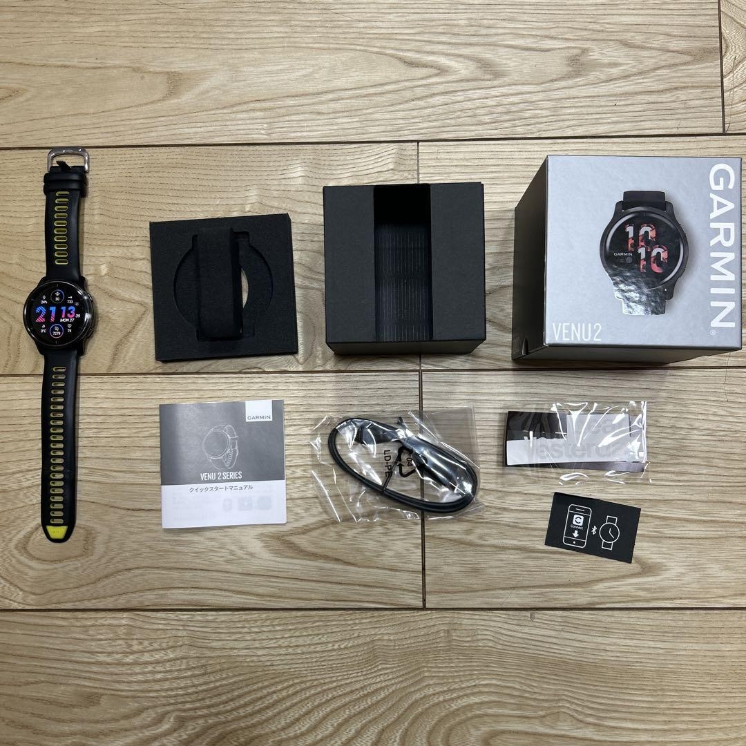 Garmin Venu 2 Black/Yellow Body