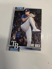 2026 Topps Series 1 - #134 Joe Rock Rays (RC)