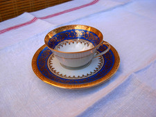 Bel tasse à café porcelaine ancienne Limoges signé LA SEYNIE époque année 1953,