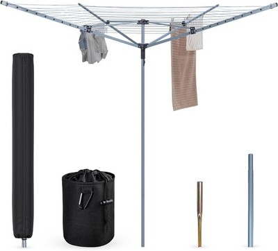 Heavy Duty Rotary Washing Line Outdoor, Arm 60M Washing Line