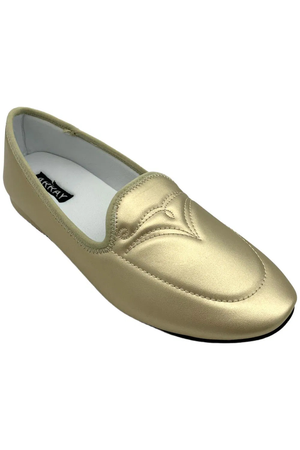 ARRAY Womens Mabel Flats Gold 5890₽