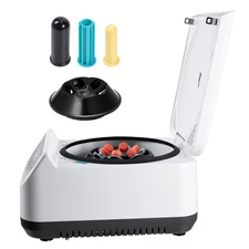 Centrifuge Machine 2/5/10/15/50ml Speed 500-4000rpm with 1 Rotor and Timer