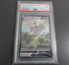 Pokémon TCG Arceus V SWSH204 Black Star Promo Illustration Rare Card PSA 9 Mint