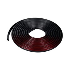 Car Wheel Eyebrow Arch Trim Lips Strip, 33FT Rubber Vehicle Wheel Eyebrow 10M